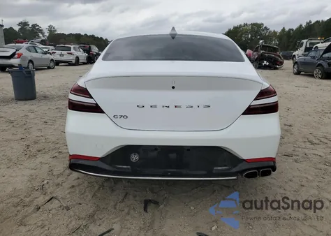 2023 Genesis G70 Base из США, поврежденный, VIN KMTG34TA2PU123577